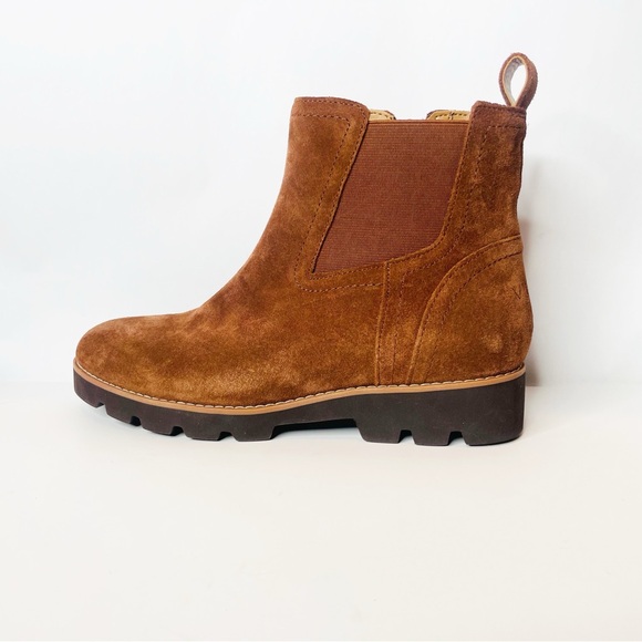 Vionic Brighton Suede Zip Ankle Bootie Size 7.5 - Picture 5 of 11